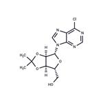6-Chloro-9-(2',3'-O-isopropylidene-beta-D-ribofuranosyl)purine