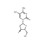 2',3'-Dideoxy-3'-fluoro-5-methylcytidine