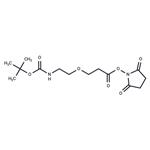 Boc-N-PEG1-C2-NHS ester