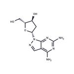 2-Amino-8-aza-7-deoxy-2'-deoxyadenosine