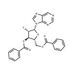 Purine-9-beta-D-(3',5'-di-O-benzoyl-2'-deoxy-2'-fluoro)arabinoriboside
