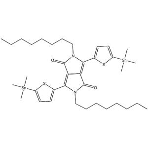 2,5-Dioctyl-3,6-bis(5-(trimethylstannyl)thiophen-2-yl)pyrrolo[3,4-c]pyrrole-1,4(2H,5H)-dione