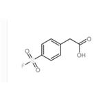 Benzeneacetic acid,4-(fluorosulfonyl)-