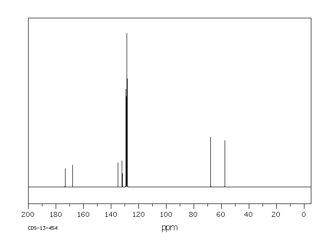 PHENYLMALONIC ACID MONOBENZYL ESTER(25774-02-1) <sup>13</sup>C NMR