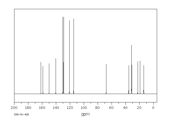 4-N-BUTOXYBENZYLIDENE-4'-PENTYLANILINE(39777-05-4) IR1