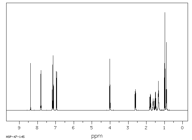 4-N-BUTOXYBENZYLIDENE-4'-PENTYLANILINE(39777-05-4) IR1