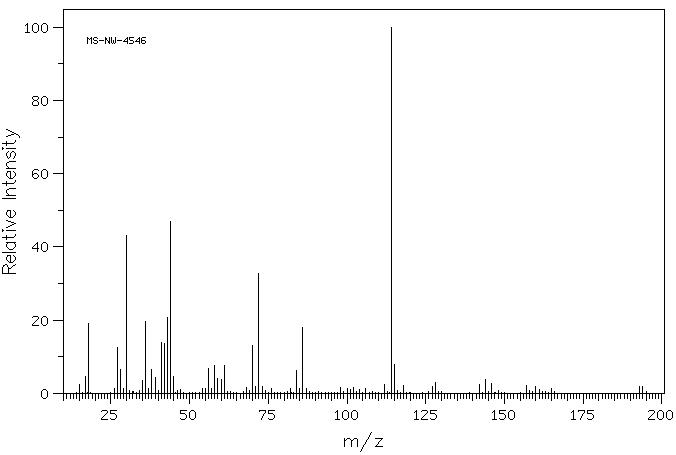 2-DIISOPROPYLAMINOETHANETHIOL HYDROCHLORIDE(41480-75-5) MS