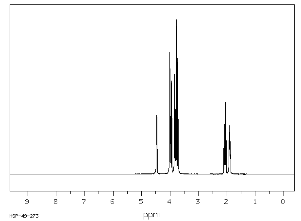 (S)-(+)-3-Hydroxytetrahydrofuran(86087-23-2) <sup>1</sup>H NMR