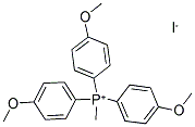 TRIS(4-METHOXYPHENYL)(METHYL)PHOSPHONIUM IODIDE Struktur