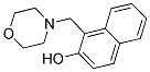 1-(MORPHOLIN-4-YLMETHYL)-2-NAPHTHOL Structure