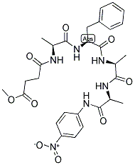 MEOSUC-ALA-PHE-ALA-ALA-PNA