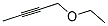 ETHYL-2-BUTYNYL ETHER Struktur