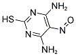 4,6-DIAMINO-5-NITROSO-2-THIOPYRIMIDINE Struktur
