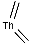 THORIUM DICARBIDE Struktur