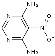 4,6-二氨基-5-硝基嘧啶 結(jié)構(gòu)式