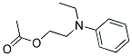 N-ETHYL-N-ACETOXYETHYL ANILINE Struktur
