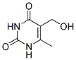 5-HYDROXYMETHYL-6-METHYL-URACIL Struktur