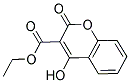 3-CARBETHOXY-4-HYDROXYCOUMARIN Structure