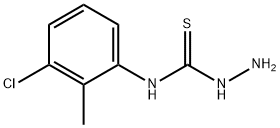 N-(3-CHLORO-2-METHYLPHENYL)HYDRAZINECARBOTHIOAMIDE Struktur