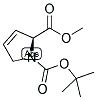 1-TERT-BUTYL 2-METHYL (2S)-2,5-DIHYDRO-1H-PYRROLE-1,2-DICARBOXYLATE Struktur