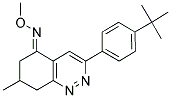 AZA(3-(4-(TERT-BUTYL)PHENYL)-7-METHYL(6,7,8-TRIHYDROCINNOLIN-5-YLIDENE))METHOXYMETHANE