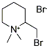 2-(BROMOMETHYL)-1,1-DIMETHYLHEXAHYDROPYRIDINIUM BROMIDE Struktur