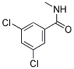 3,5-DICHLORO-N-METHYLBENZENECARBOXAMIDE Struktur