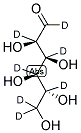 D-GLUCOSE-1,2,3,4,5,6,6-D7 Struktur