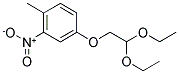 4-(2,2-DIETHOXYETHOXY)-1-METHYL-2-NITROBENZENE Struktur