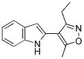 2-(3-ETHYL-5-METHYL-ISOXAZOL-4-YL)-1H-INDOLE Struktur