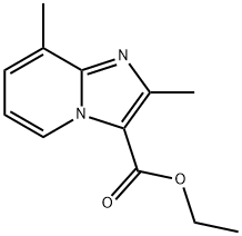 2,7-DIMETHYLPYRIDO[1,6-A]-1H-IMIDAZOLE-3-CARBOXYLIC ACID, ETHYL ESTER