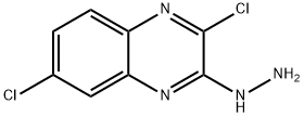 2,6-DICHLORO-3-HYDRAZINOQUINOXALINE Struktur