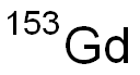 GADOLINIUM-153 Struktur