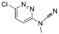 [(6-CHLOROPYRIDAZIN-3-YL)(METHYL)AMINO]METHANENITRILE Struktur