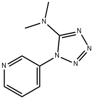 N,N-DIMETHYL-1-(3-PYRIDINYL)-1H-1,2,3,4-TETRAAZOL-5-AMINE Structure