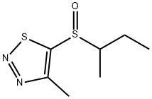 5-(SEC-BUTYLSULFINYL)-4-METHYL-1,2,3-THIADIAZOLE|