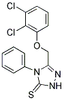 3-((2,3-DICHLOROPHENOXY)METHYL)-4-PHENYL-1,2,4-TRIAZOLINE-5-THIONE