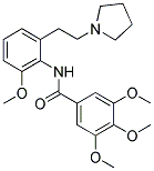 3,4,5-TRIMETHOXY-N-[2-METHOXY-6-[2-(1-PYRROLIDINYL)ETHYL]PHENYL]BENZAMIDE