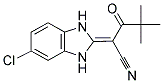 2-(5-CHLORO(3-HYDROBENZIMIDAZOL-2-YLIDENE))-4,4-DIMETHYL-3-OXOPENTANENITRILE