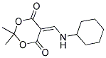 5-((CYCLOHEXYLAMINO)METHYLENE)-2,2-DIMETHYL-1,3-DIOXANE-4,6-DIONE