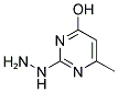 2-HYDRAZINO-6-METHYLPYRIMIDIN-4-OL Struktur