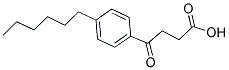 4-(4-HEXYLPHENYL)-4-OXOBUTYRIC ACID Struktur