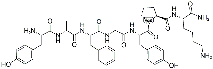 H-TYR-D-ALA-PHE-GLY-TYR-PRO-LYS-NH2