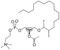 HEXADECYL PAF, (HEXADECYL-3H)- Struktur