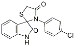 3-(4-CHLOROPHENYL)SPIRO[1,3-THIAZOLIDINE-2,3'-INDOLINE]-4,7-DIONE