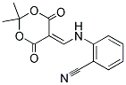 2-(((4,4-DIMETHYL-2,6-DIOXO-3,5-DIOXANYLIDENE)METHYL)AMINO)BENZENECARBONITRILE