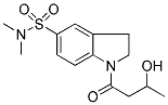 5-(DIMETHYLAMINOSULPHONYL)-2,3-DIHYDRO-1-(3-HYDROXYBUTANOYL)-(1H)-INDOLE|