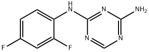 2-氨基-4-(2,4-二氟苯基氨基)-1,3,5-三嗪, 66088-46-8, 結(jié)構(gòu)式