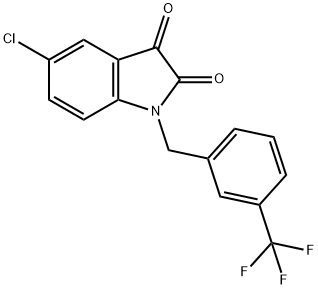5-CHLORO-1-[3-(TRIFLUOROMETHYL)BENZYL]-1H-INDOLE-2,3-DIONE price.