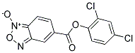 5-[(2,4-DICHLOROPHENOXY)CARBONYL]-2,1,3-BENZOXADIAZOL-1-IUM-1-OLATE Struktur